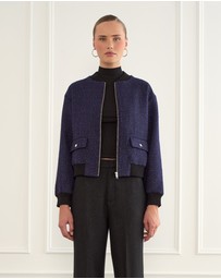Aqua Blu Australia - Aegaeon Cameron Bomber Jacket
