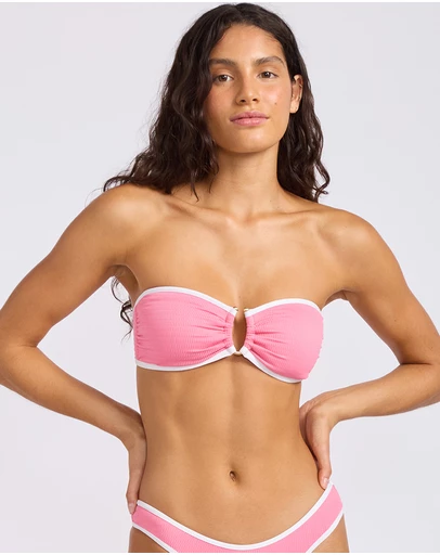 Seafolly - Beach Bound Ring Front Bandeau Top