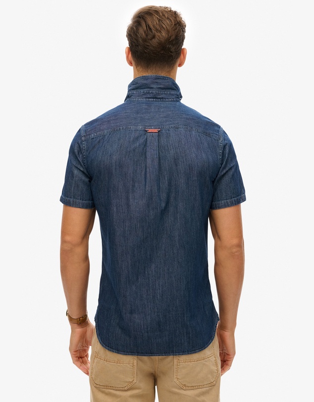 Superdry - Essential Short Sleeve Denim Shirt