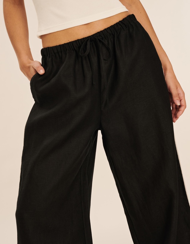 AERE - Cleo Linen Relaxed Pants