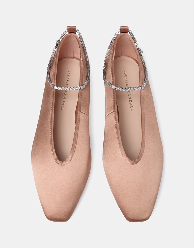 Loeffler Randall - Emery Crystal Ballet Flats