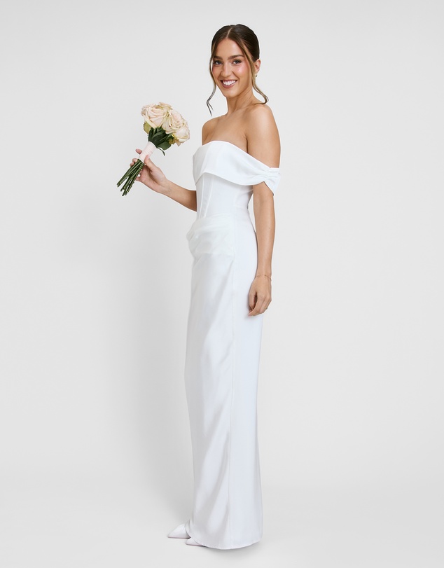 Six Stories - Twist Strap Corset Maxi Dress