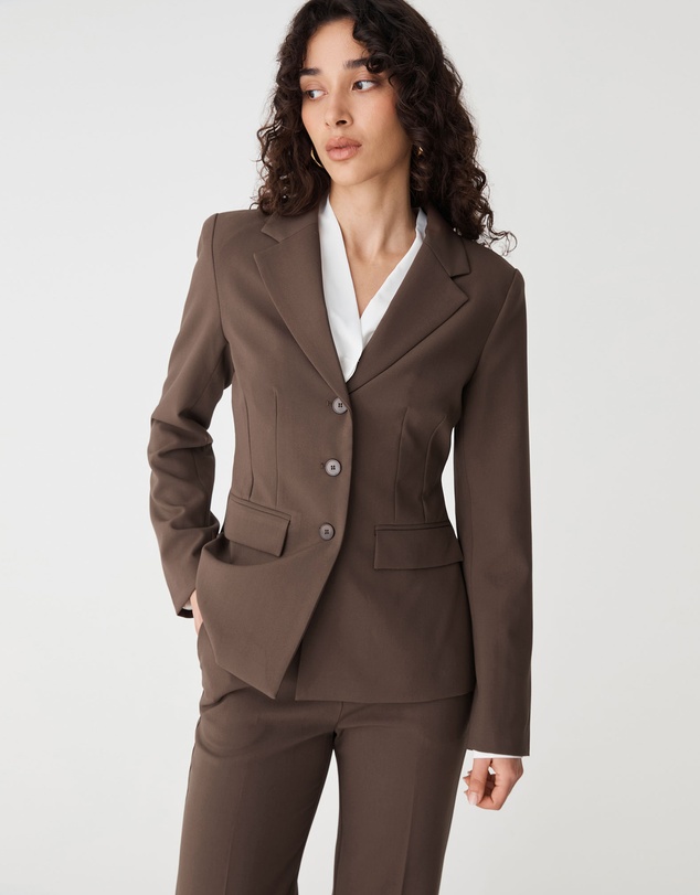 Forcast - Lydia Fitted Waist Blazer