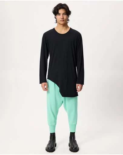 Surrounded By Ghosts - The Neobite Asymmetrical Tail Long Sleeve T-Shirt