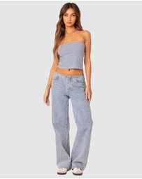 EDIKTED - Lilah Striped Tube Top