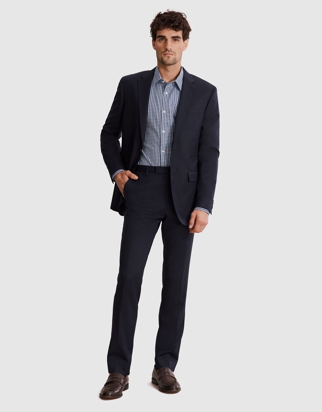 Country Road - Slim Fit Gingham Travel Shirt