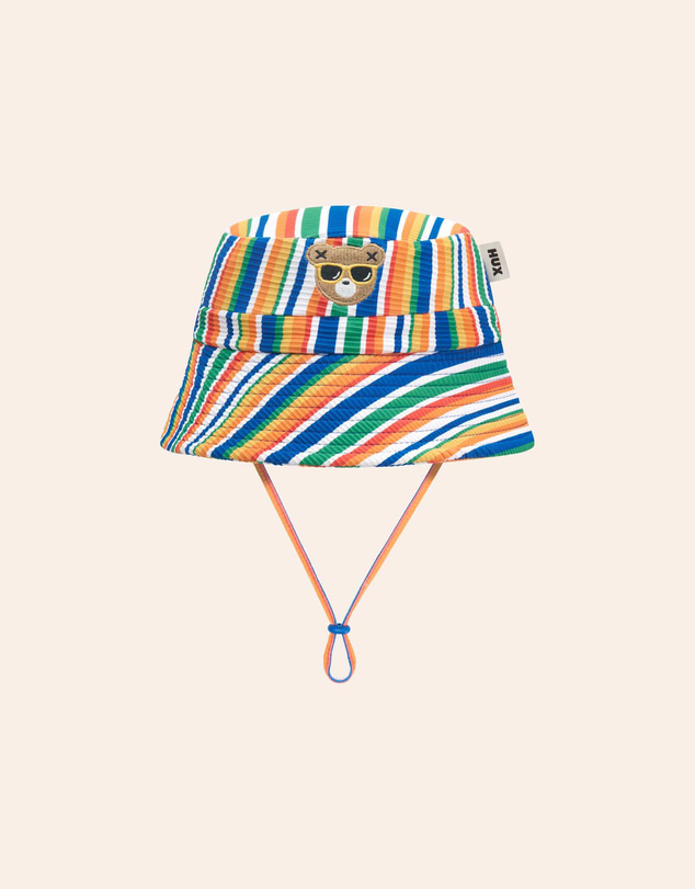 Huxbaby - Beach Hux Rainbow Ottoman Swim Hat - ICONIC EXCLUSIVE - Babies-Kids