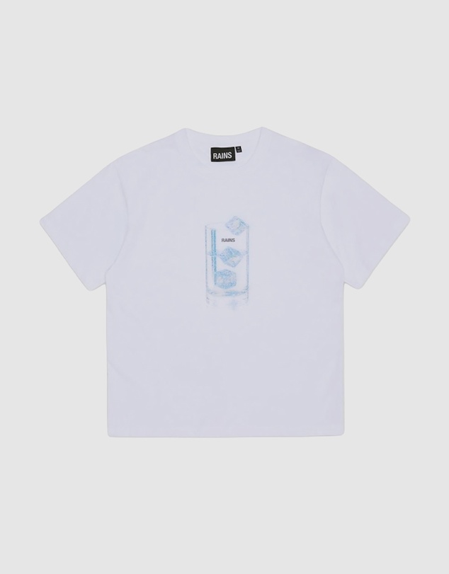 RAINS - Women's Classic T-Shirt Cubes White
