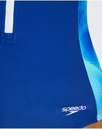 Speedo - Printed Panel Hydrasuit One Piece