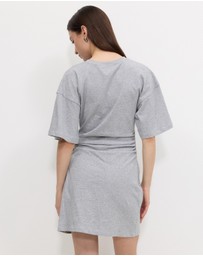 Calli - Gathered Tee Dress