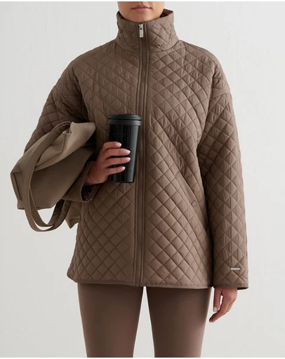 Aim'n - Oversized Quilted Jacket