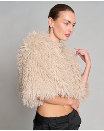 Love and Nostalgia - Little Fur Coat - Ivory