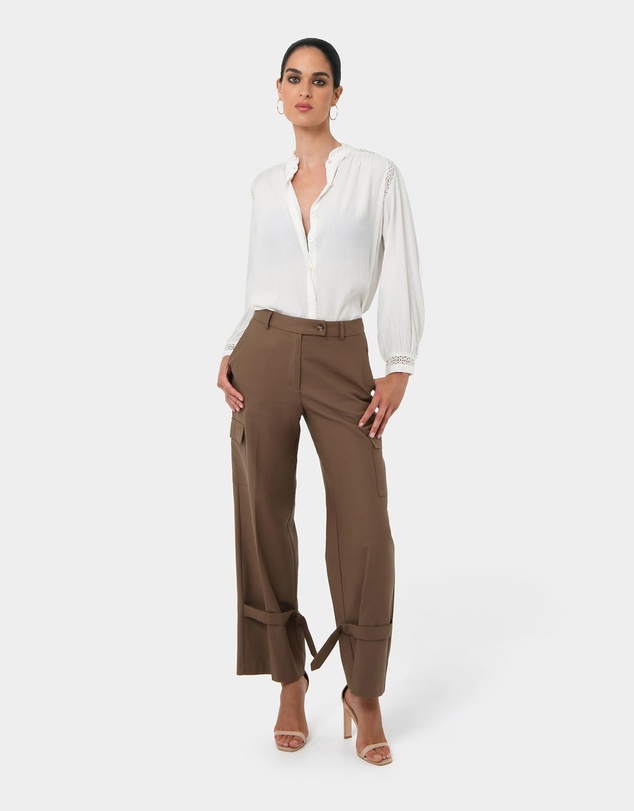 Forcast - Giorga Lace Trim Blouse