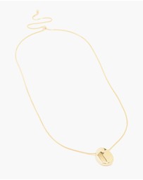 Lovisa - Gold Plated Pebble Long Toggle Necklace