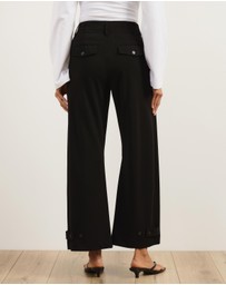 Atmos&Here - Bella Cuff Tab Pants