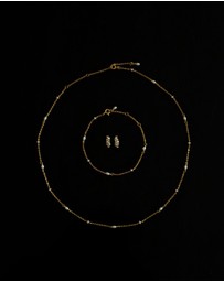 SAINT VALENTINE - Stars & Moons Bracelet - Gold