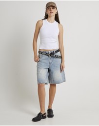 Insight - Kourtney Longline Jorts