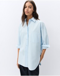 UNISON - Oversized Oxford Shirt