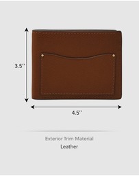 Fossil - Fossil Anderson Brown Card Case ML4577210