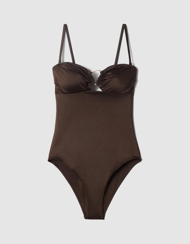 & Other Stories - Buckle-Detail Cut-Out Swimsuit