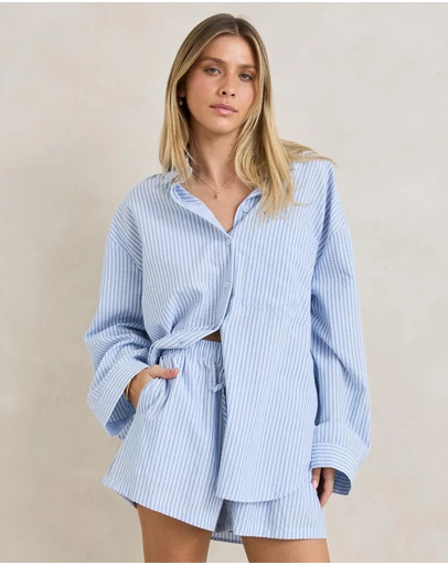 Rhythm - Overswim Stripe Shirt