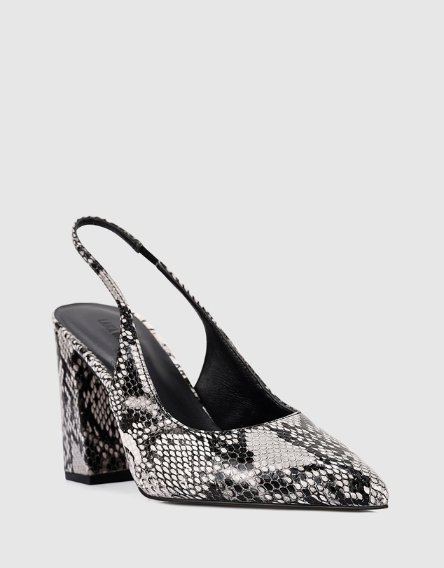 LANA WILKINSON - Olympia Slingback Block Heel