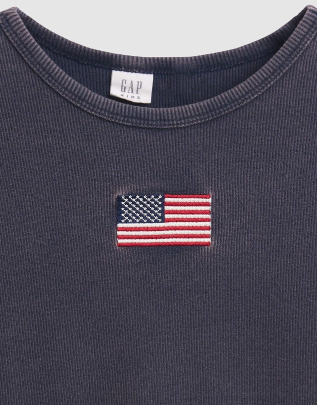 GAP - SS Perfect Rib Tee Graphic - Teens