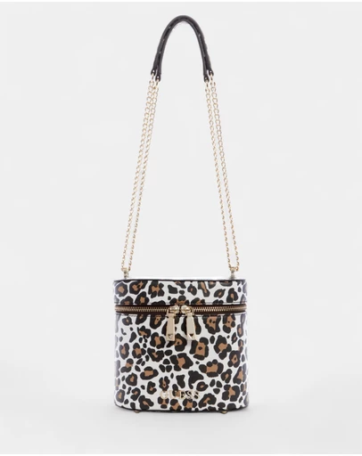 GUESS - Leopard Nerea Mini Bag