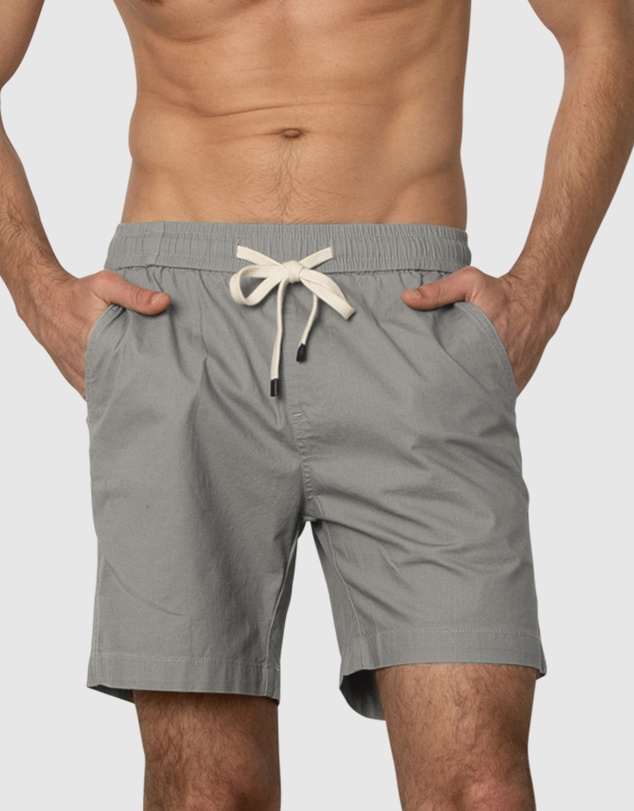 Mosmann - Travis Casual Shorts - Mid Grey