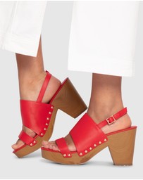 Belle & Bloom - Fire On Fire Clog Shoe