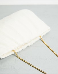 Loeffler Randall - Brit Plissé-Organza Clutch