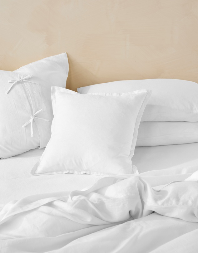 Linen House - Nimes Pure Linen Filled Cushion