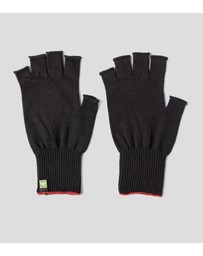 Kathmandu - Polypro Thermal Knitted Warm Winter Fingerless Gloves