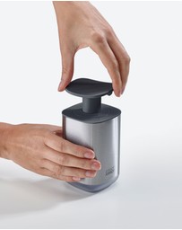 Joseph Joseph - Presto™ Steel Hygienic Soap Dispenser (Grey)