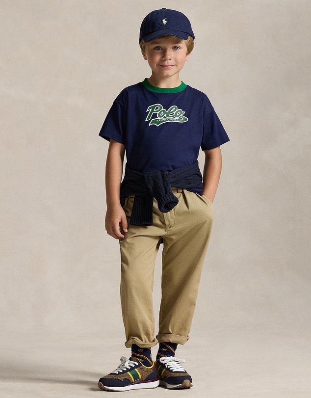 Polo Ralph Lauren - Logo Cotton Jersey Tee - ICONIC EXCLUSIVE - Babies-Kids