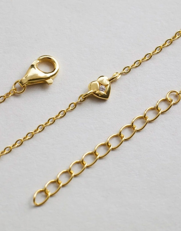 SAINT VALENTINE - The Mini Heart Duo Set - Gold