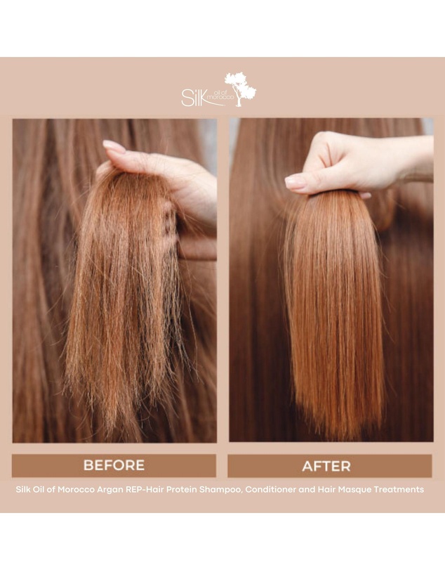 Silk Oil of Morocco - Silk Oil of Morocco - The Repair Protein Argan Collection (Everything You Need)