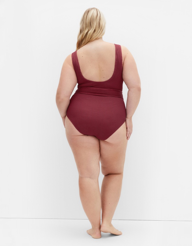 City Chic - Plus size Alicante 1 Piece - shiraz