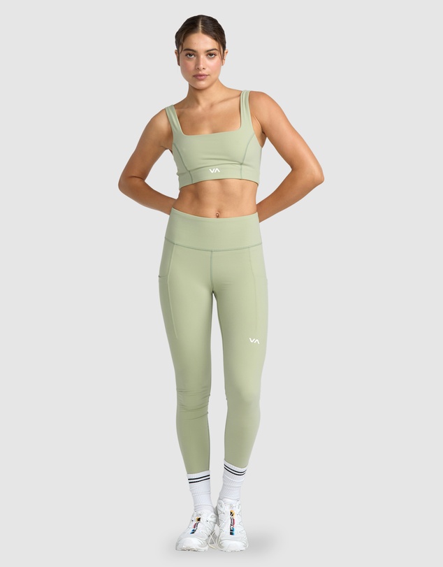 RVCA - Womens VA Square Neck Sports Bra