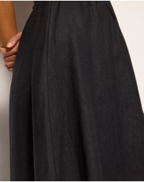 AERE - Mysa Linen Midi Dress