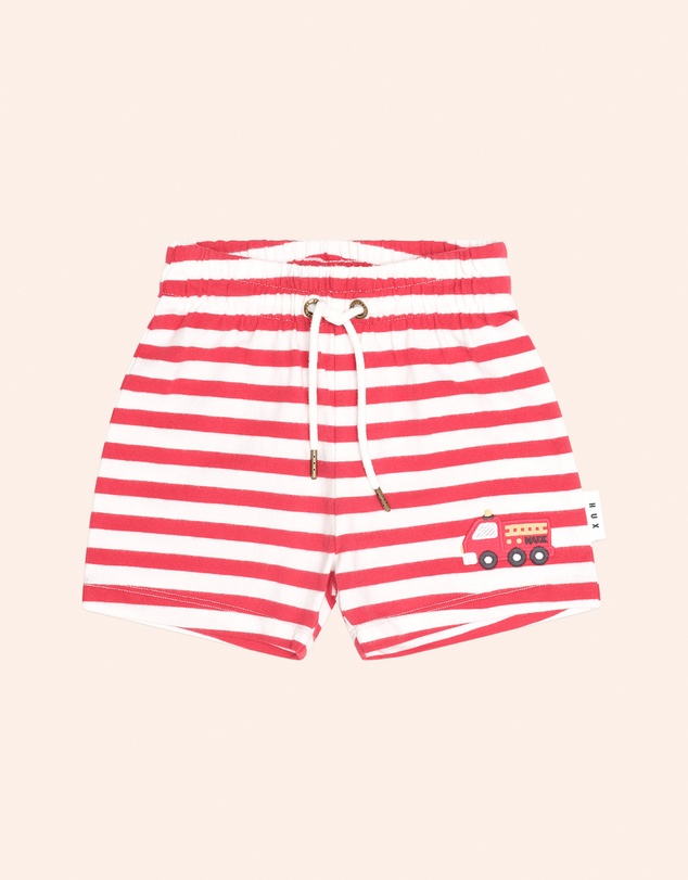 Huxbaby - Fireman Hux Stripe Shorts - Babies-Kids