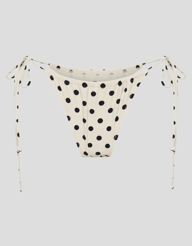 Vacay Swimwear - Rio Bottom Ivory Polka