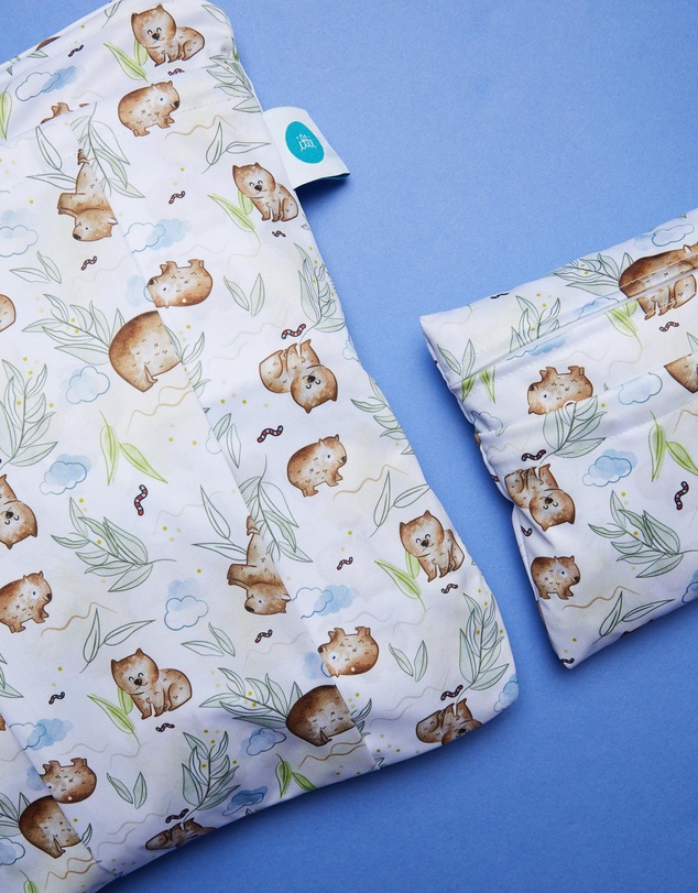 itti bitti - Large and Small Double Pocket Wetbag - Babies-Teens