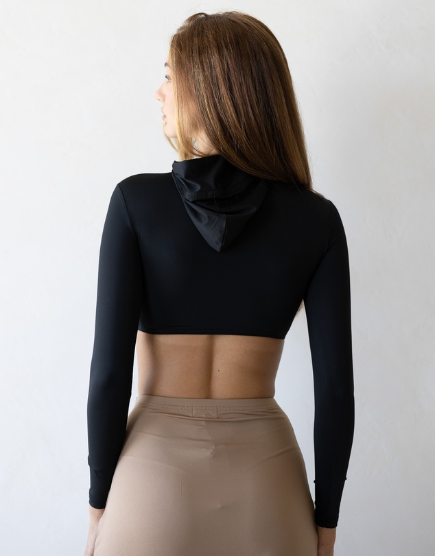 Mod Squad - Luxe Hooded Crop Basic Base Layer
