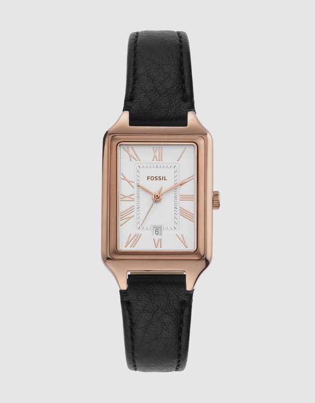 Fossil - Raquel Black Analogue Watch