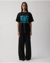 Strateas Carlucci x AFL - Port Adelaide Power Club Tee