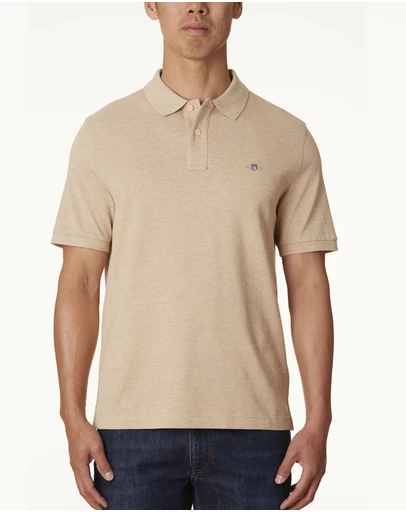 Gant - Regular Fit Shield Piqué Polo Shirt
