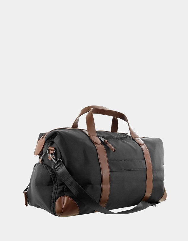 Pierre Cardin - Pierre Cardin 2-Tone Lite Overnight Bag
