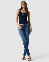 GUESS Jeans - GUESS JEANS G05 High-Rise Skinny Jeans