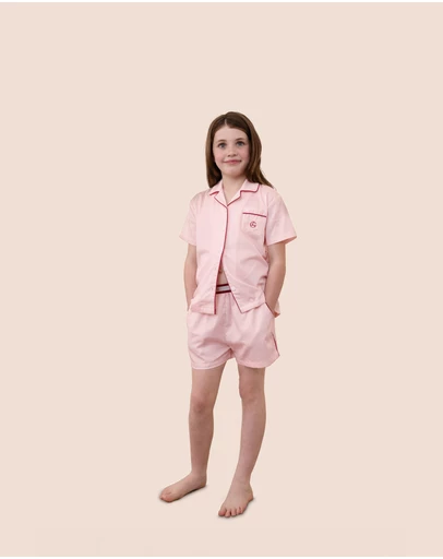 Gingerlilly - Rebecca Judd x Gingerlilly Mini Camilla Cotton Short PJ Set